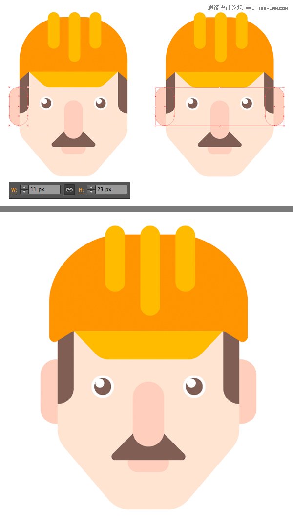 IllustratorƱƽְҵɫͼ