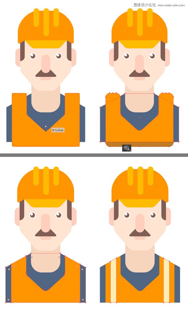 IllustratorƱƽְҵɫͼ