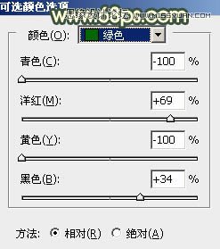 Photoshop绘制铁轨果子照片暗色逆光效果图