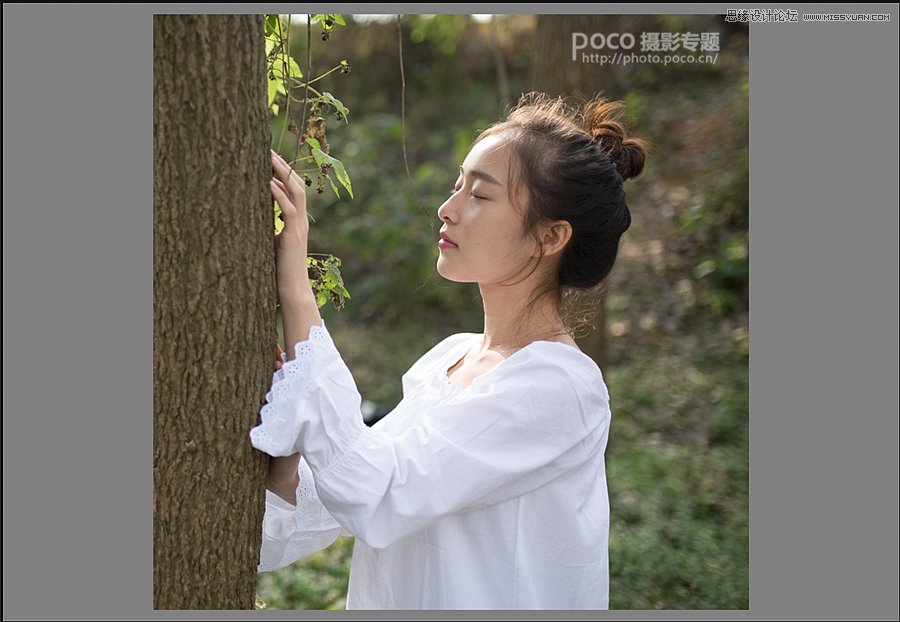 Photoshop结合LR制作清新的胶片人像效果