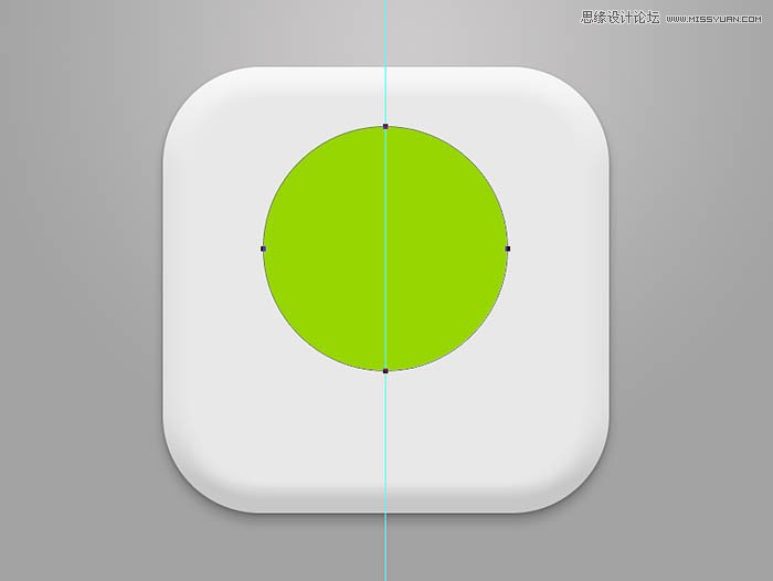 Photoshop绘制清爽质感的指南图标教程