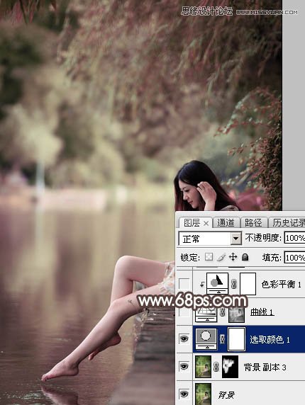 PhotoshopӱŮΨɫЧͼ