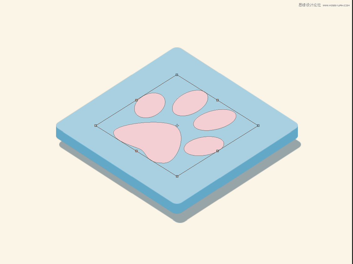 Photoshop制作简单的3D风格ICON图标