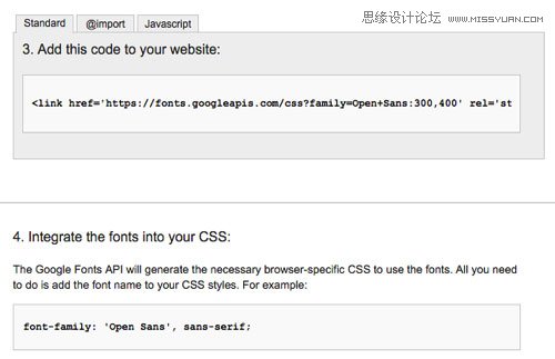 ҳʹ Google Web font