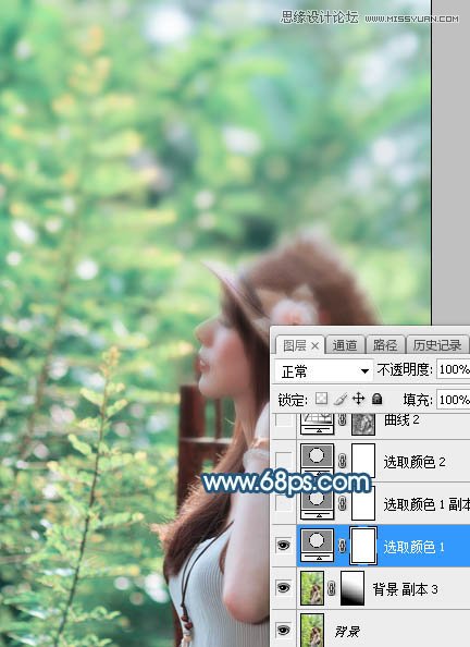 Photoshop⾰ŮƬΨɫЧ