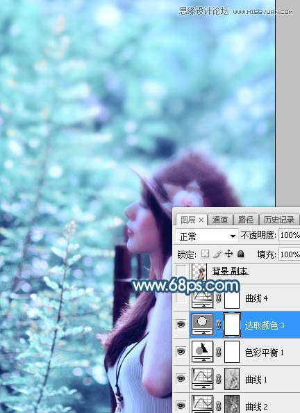 Photoshop⾰ŮƬΨɫЧ