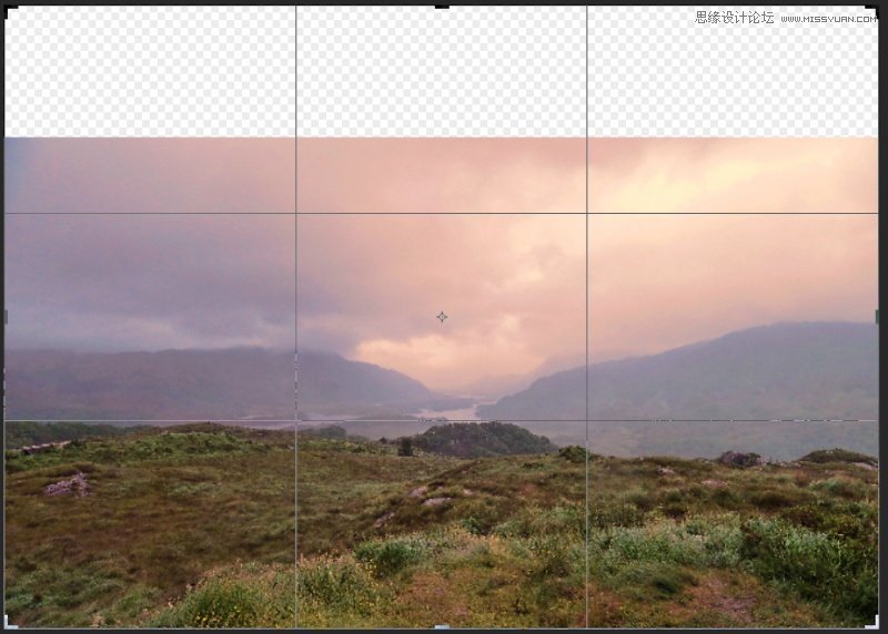 Photoshop合成在云端飞翔的鲸鱼城堡场景
