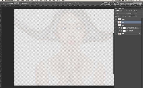 Photoshop调出人像照片粉嫩的肤色效果图