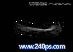 Photoshop抠出草原上透明的婚纱照