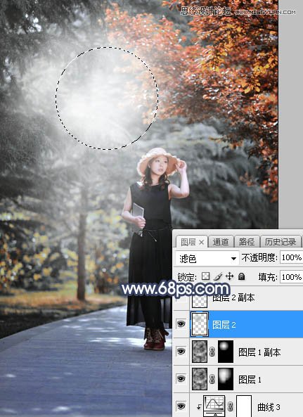 Photoshop԰Ů＾ɫЧ