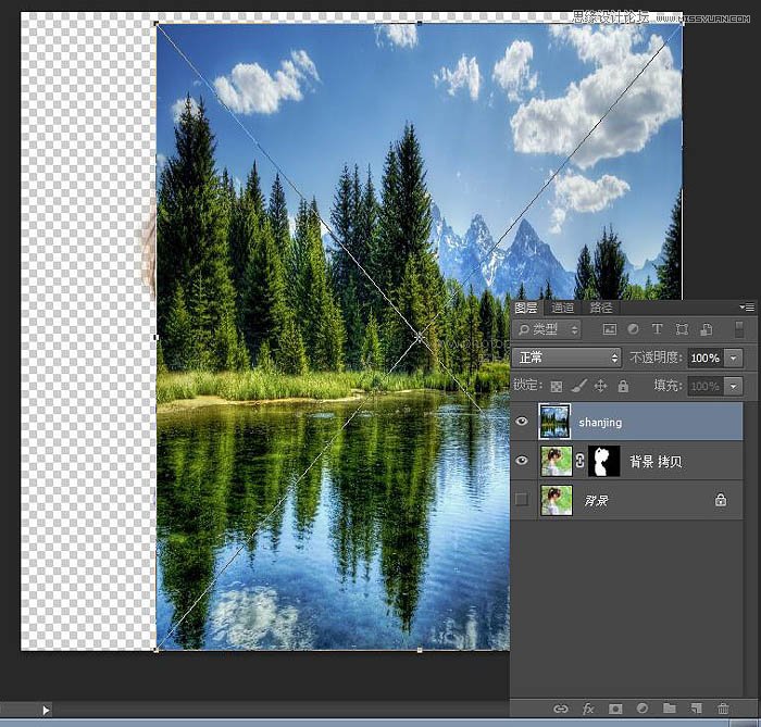PhotoshopºÏ³ÉÈËÎïºÍ·ç¾°ºÚ°×¶þ´ÎÆØ¹âЧ¹û