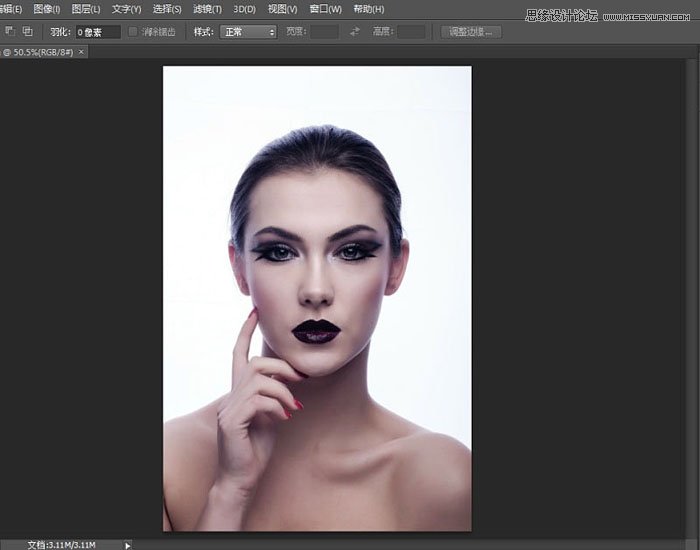 Photoshop制作人像被颗粒打散艺术效果