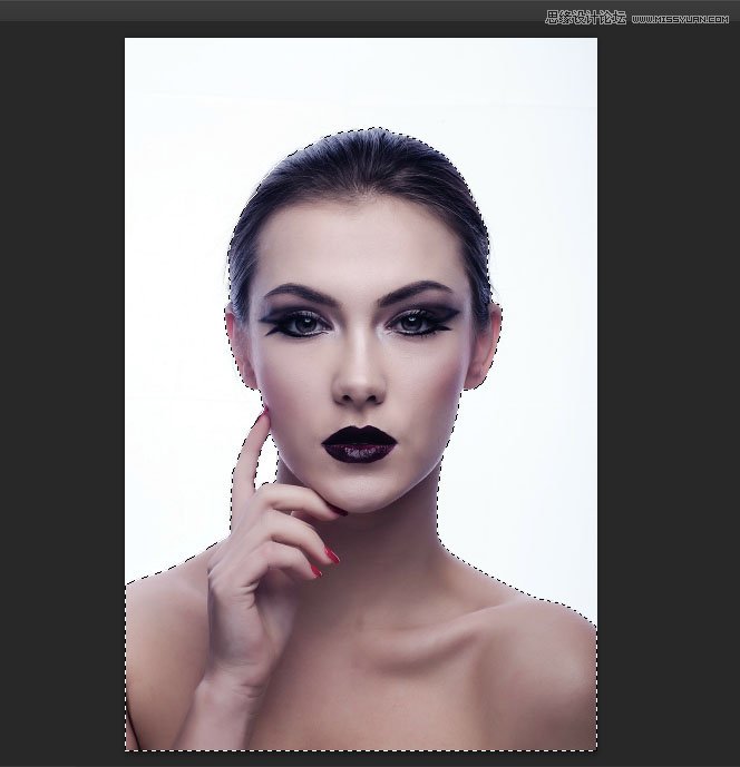 Photoshop制作人像被颗粒打散艺术效果