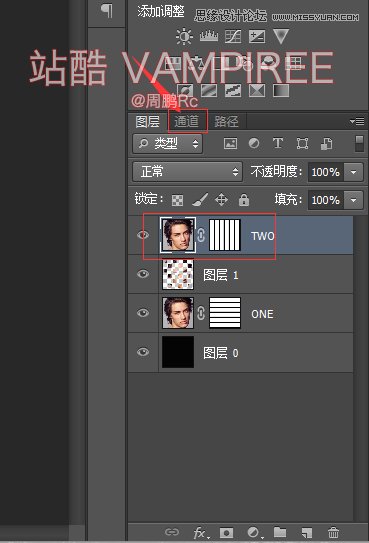 Photoshop制作创意的人像编织艺术效果