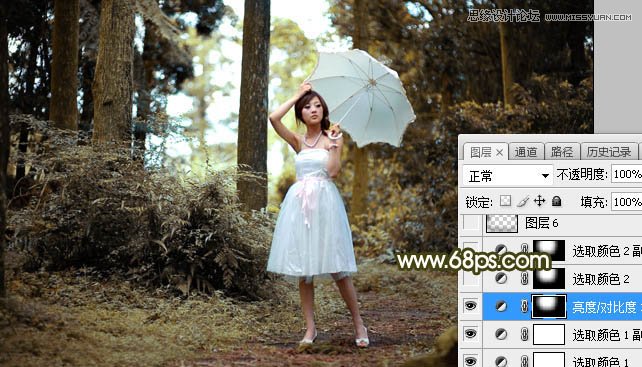 Photoshop给果子照片添加甜美的逆光效果