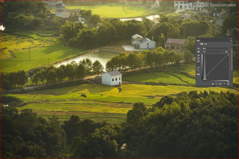 Photoshop加LR给外景照片添加清新唯美色彩