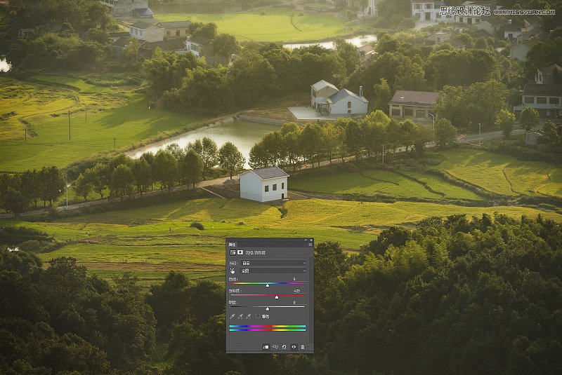 Photoshop加LR给外景照片添加清新唯美色彩