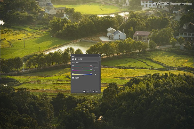 Photoshop加LR给外景照片添加清新唯美色彩