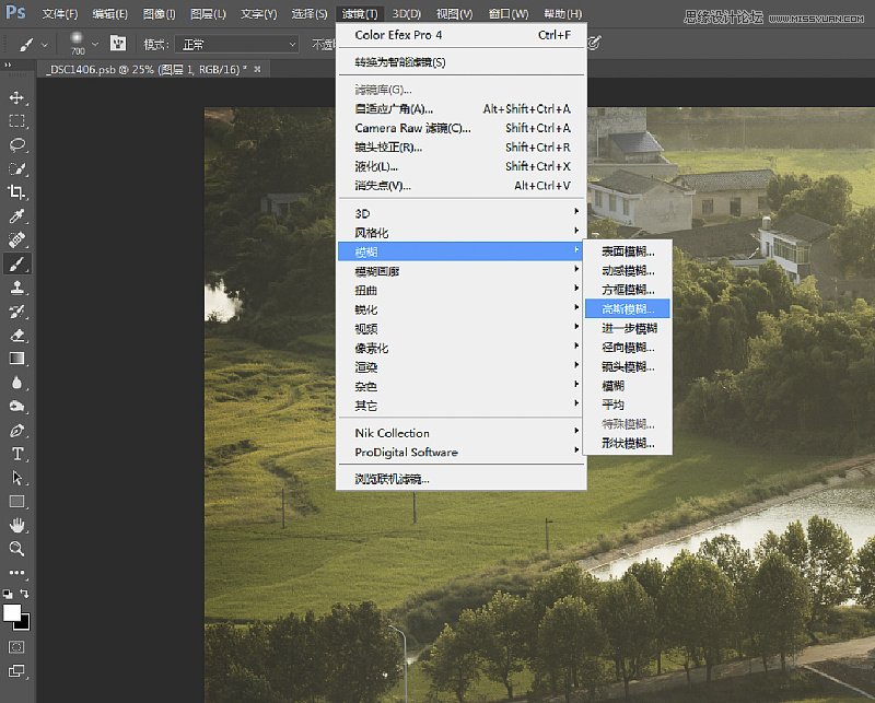 Photoshop加LR给外景照片添加清新唯美色彩