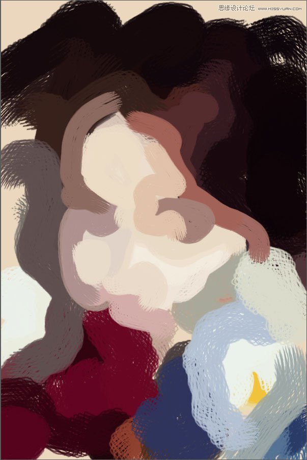 Photoshop制作人像照片油画艺术效果