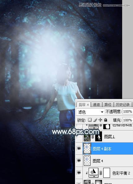 Photoshop⾰ŮƬɫЧͼ