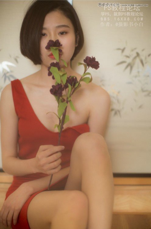 Photoshop制作古典风格的私房照效果图