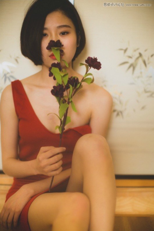 Photoshop制作古典风格的私房照效果图