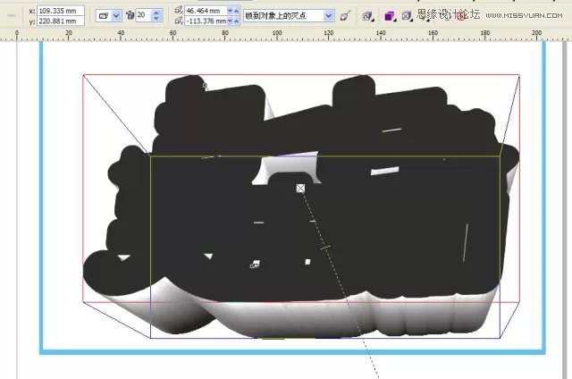 CorelDRAW结合PS制作超酷的海报立体字
