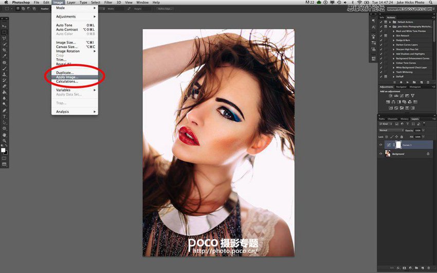Photoshop调出人像照片自然舒适的肤色
