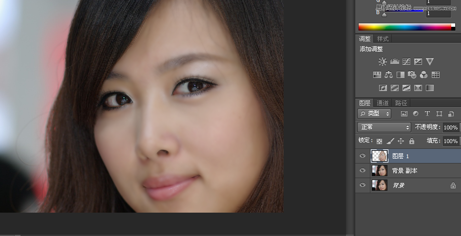 Photoshop巧用色彩范围打造糖水皮肤实例