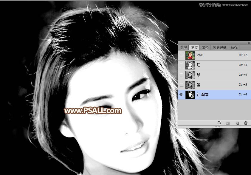 Photoshopͨٳ෢˿Ů