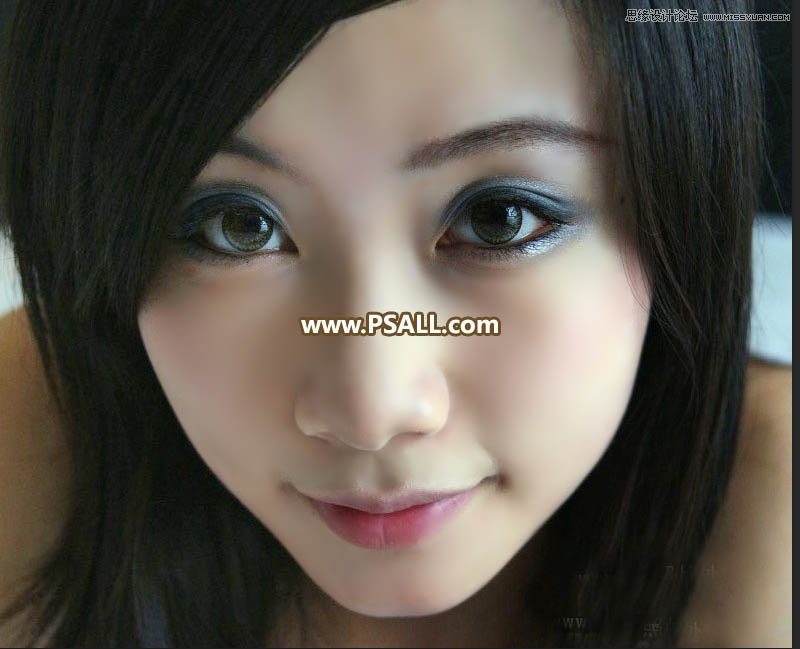 Photoshop保留质感给人物肖像后期磨皮处理