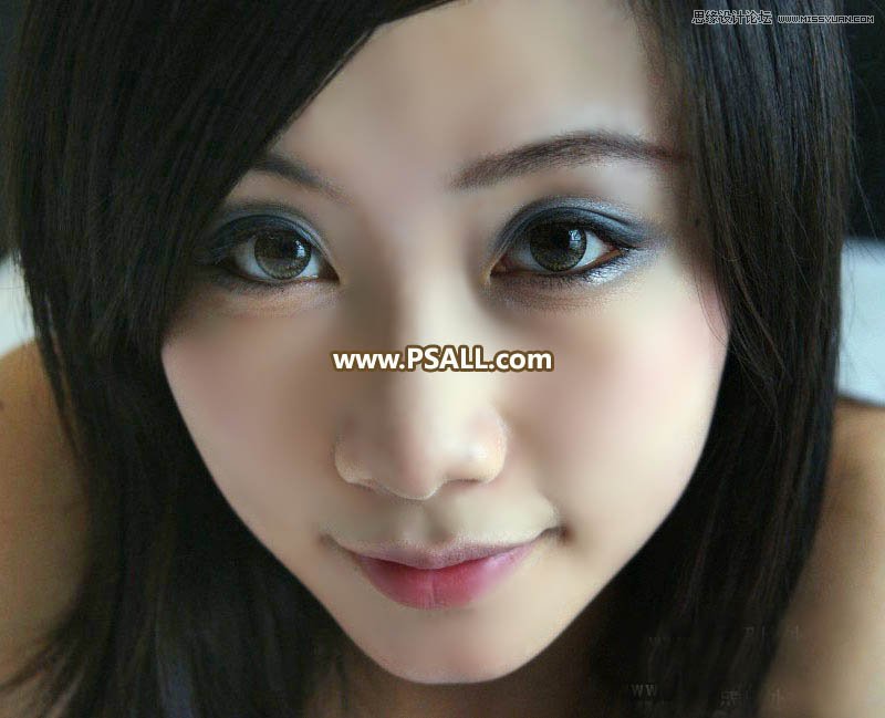 Photoshop保留质感给人物肖像后期磨皮处理