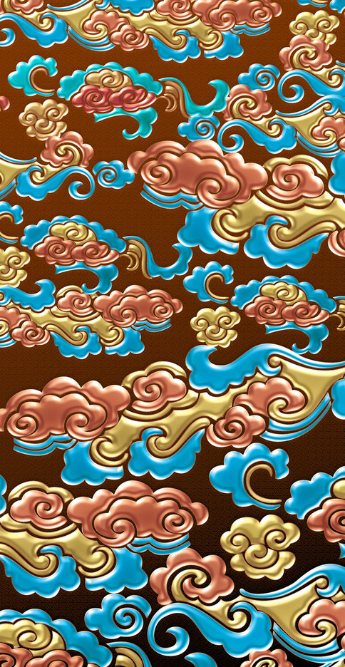 Photoshop制作金色大气的端午节艺术字