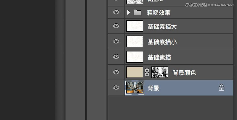 Photoshop把城市建筑照片变成素描艺术效果