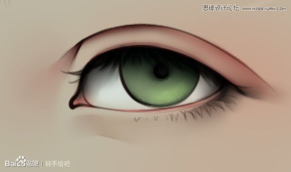 Photoshop绘制古典风格的工笔画手绘效果