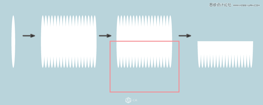 Illustrator绘制简洁风格的牙齿图标教程