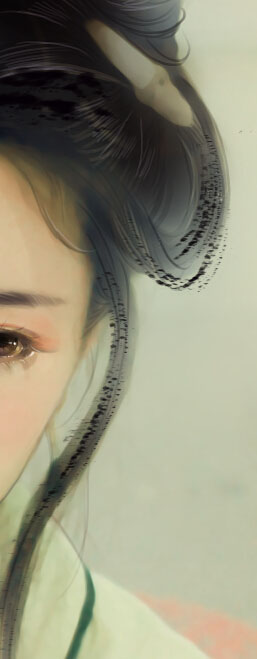 Photoshop制作中国风唯美主题工笔画人像效果