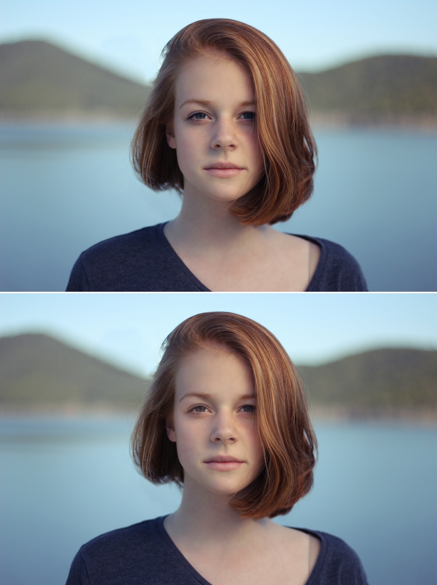 Photoshop快速的给人像照片去眼袋阴影