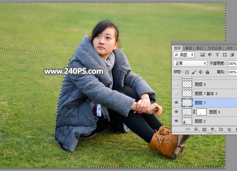 photoshop详解如何快速去除照片中的书包 - ps转载区
