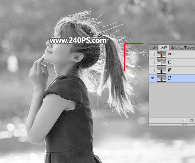 Photoshopͨ߿ٳ⾰Ů
