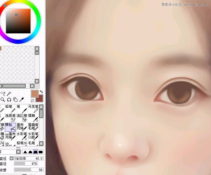 Photoshop快速的把手机照片转成唯美手绘效果