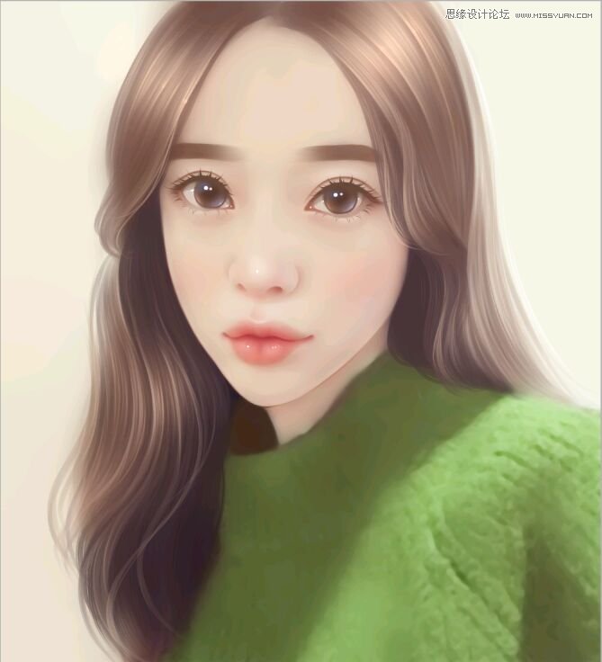 Photoshop快速的把手机照片转成唯美手绘效果