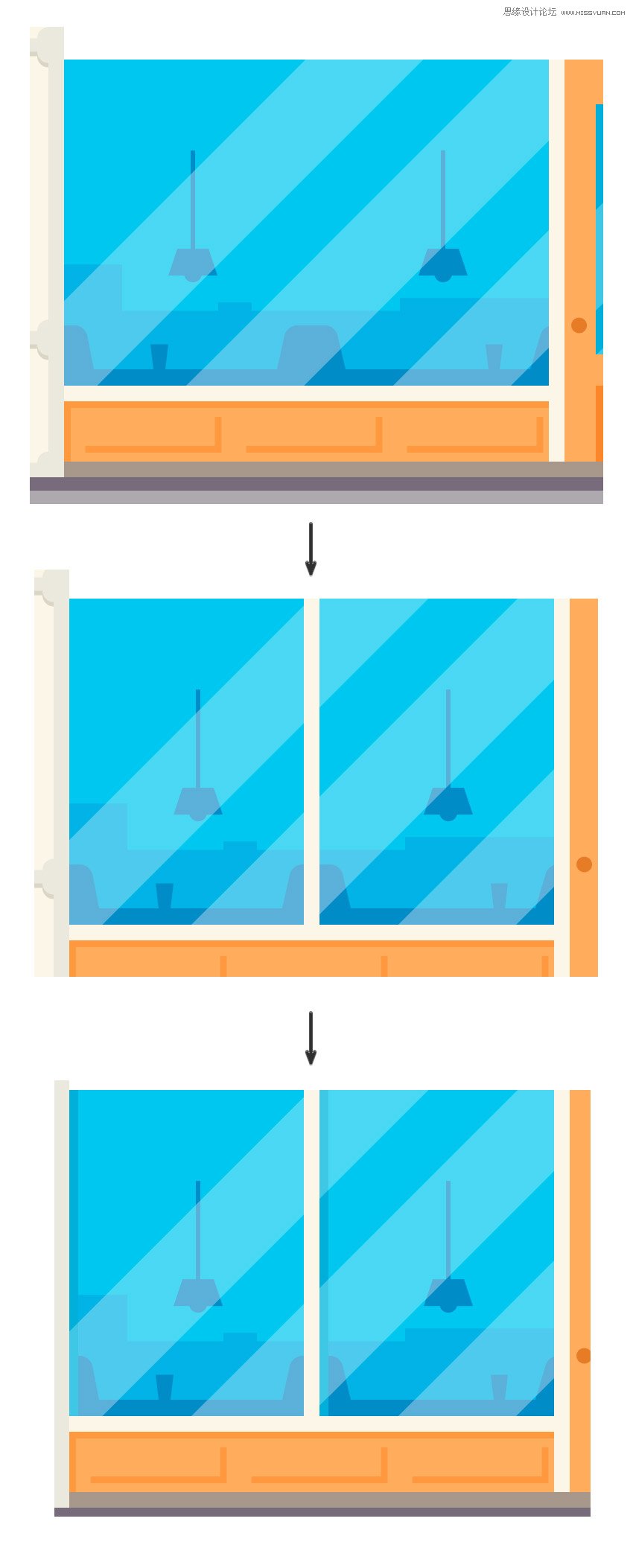 IllustratorƱƽķݺ·Ч