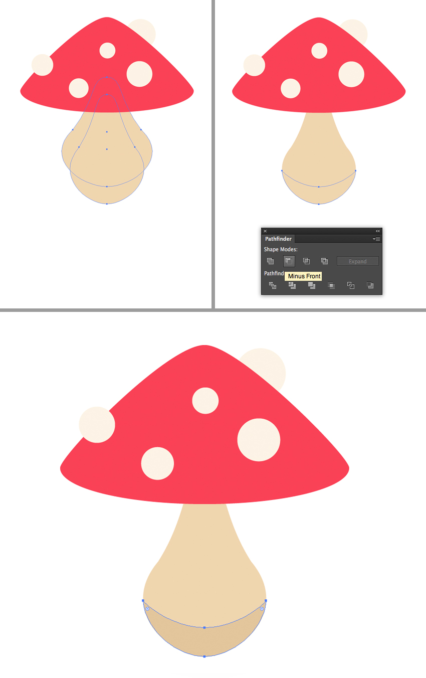 Illustrator绘制扁平化风格的小清新图标