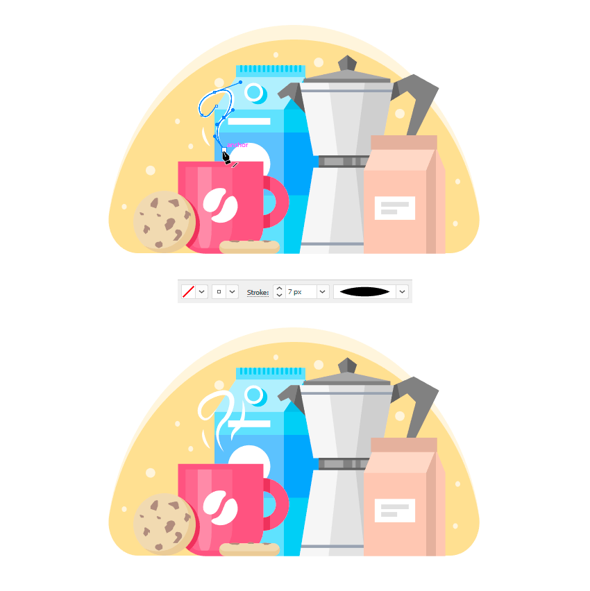 Illustratorʹ״߻ƿȳͼ