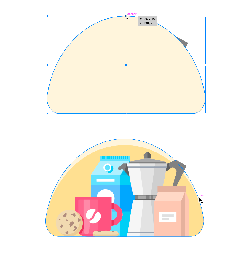 Illustratorʹ״߻ƿȳͼ