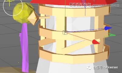 C4D制作低多边形风格的3D场景图,PS教程,思缘教程网