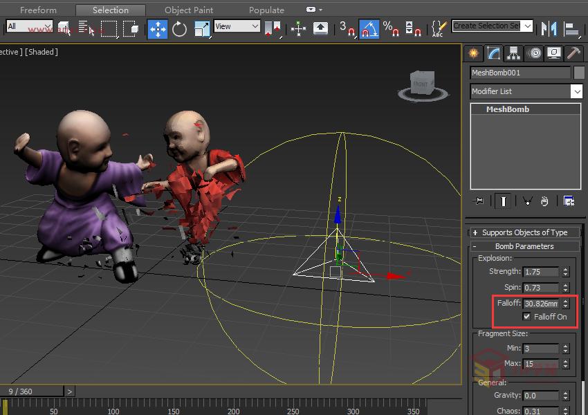 3ds Max򵥵ıըЧ