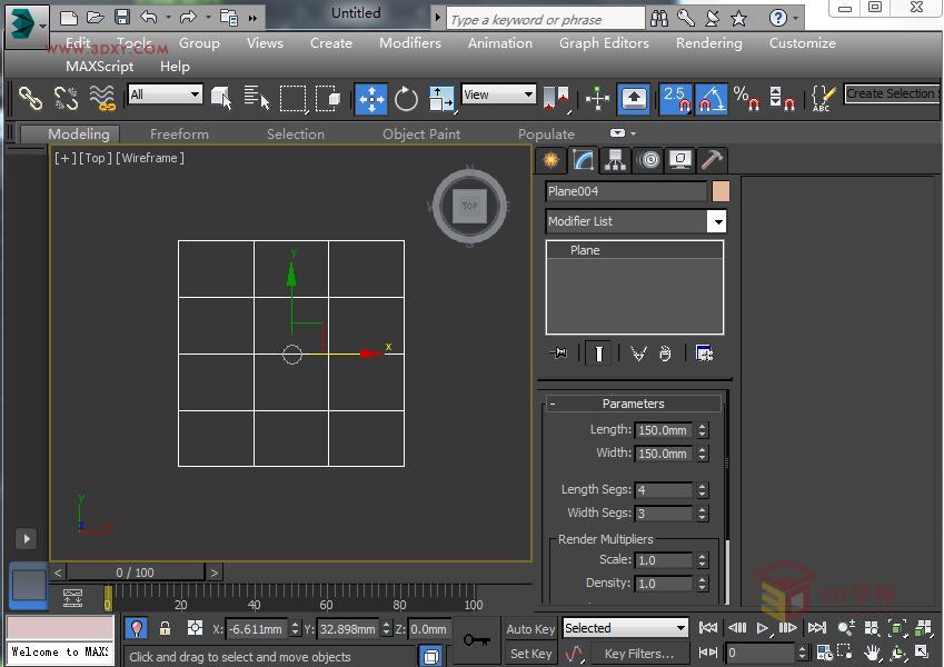 3DSMAX制作精美的雕花圆镜效果